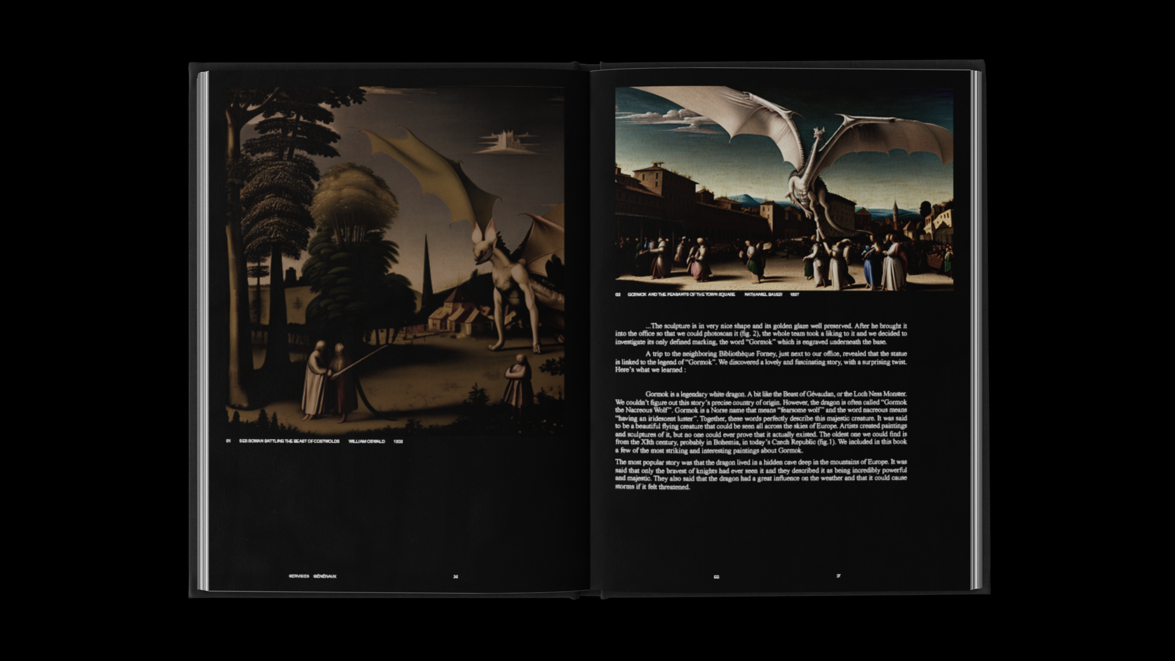 5G — double page avec les dragons
