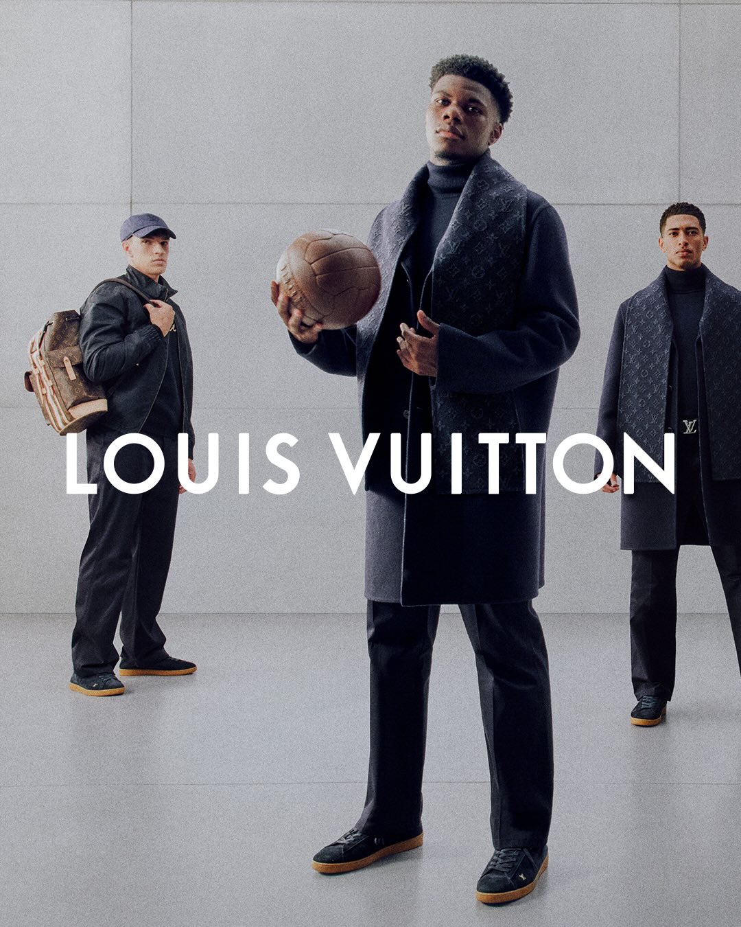 Real Madrid × Louis Vuitton — campagne de tailoring