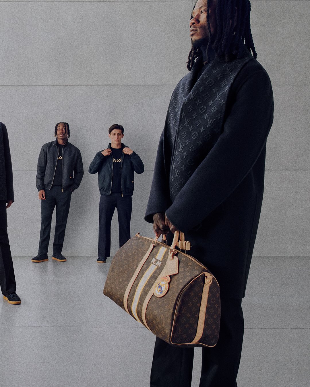 Real Madrid × Louis Vuitton — campagne de tailoring